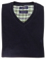 Preview: Ben Green Pullover V-Ausschnit marine dunkelblau Premium Cotton Langarm GR. 2XL