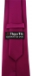 Preview: TigerTie Designer Krawatte in magenta einfarbig Uni - Tie Schlips