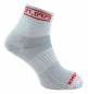 Preview: Wrightsock Sportsocke hellgrau, Anti-Blasen-System, Halbmarathon 21,0975, GR. S