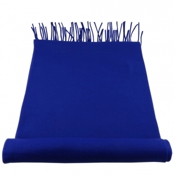 TigerTie Designer Schal in blau ultramarinblau Uni einfarbig - Cashmink