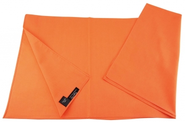 TigerTie Nickituch Halstuch orange Uni - Tuchgröße 60 x 60 cm - 100% Baumwolle