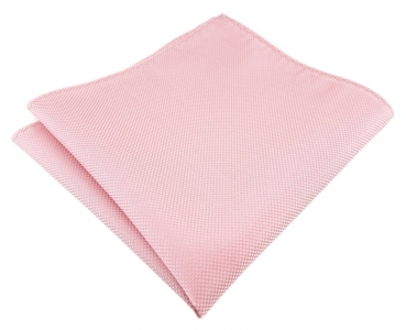 TigerTie Einstecktuch in rosa fein gepunktet - Stecktuchgröße 30 x 30 cm