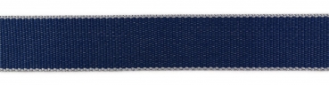 TigerTie - Stoffgürtel in blau grau gemustert - Bundweite 90 cm