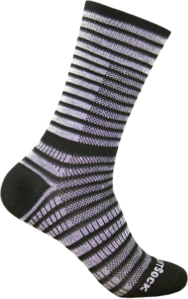 WRIGHTSOCK Profi Sportsocke Coolmesh II grau-schwarz - anti-blasen - lang Gr.L