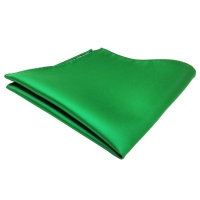schönes TigerTie Einstecktuch grün leuchtgrün einfarbig - Tuch Polyester