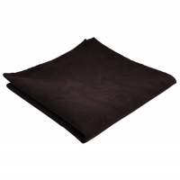 TigerTie Einstecktuch braun dunkelbraun paisley - Tuch Polyester