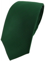 Modische TigerTie Designer Krawatte in grün dunkelgrün schwarz fein gepunktet