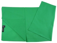 TigerTie Nickituch Halstuch in grün Uni - Tuchgröße 60 x 60 cm - 100% Baumwolle